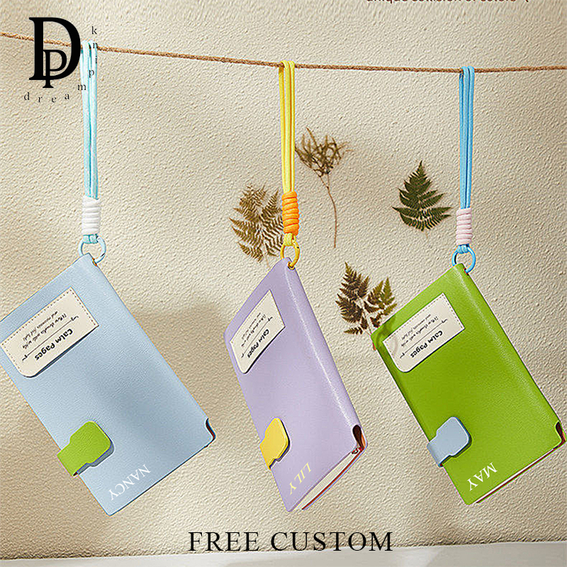 Travel Notebook Journal - Custom Name Fashion Cute Journal With