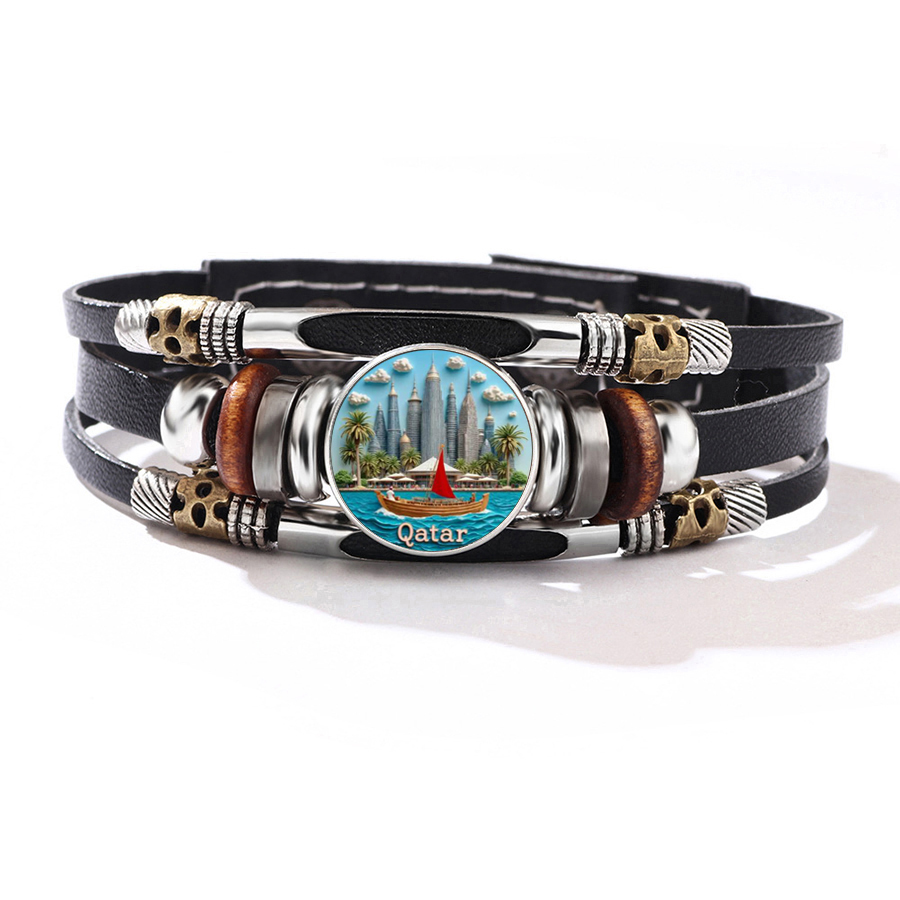 Travel Accessories Qatar - New Popular Cross-border Qatar Urban Landscape