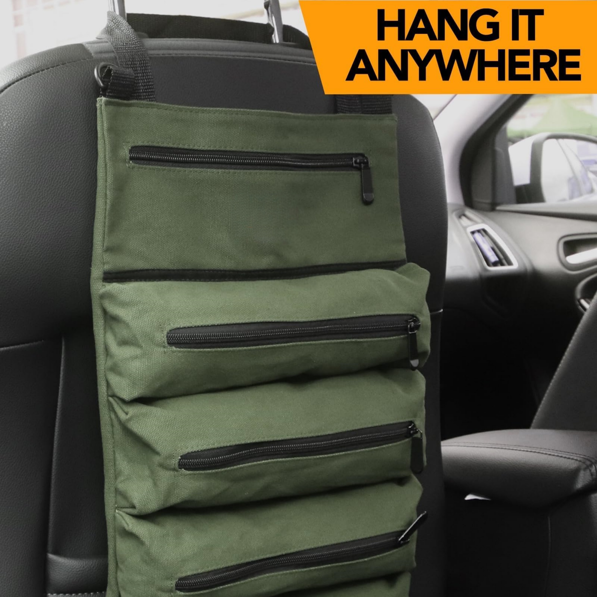 Canvas Tool Roll Up Pouch - He - Travel Router Accessories ulasan dan harga