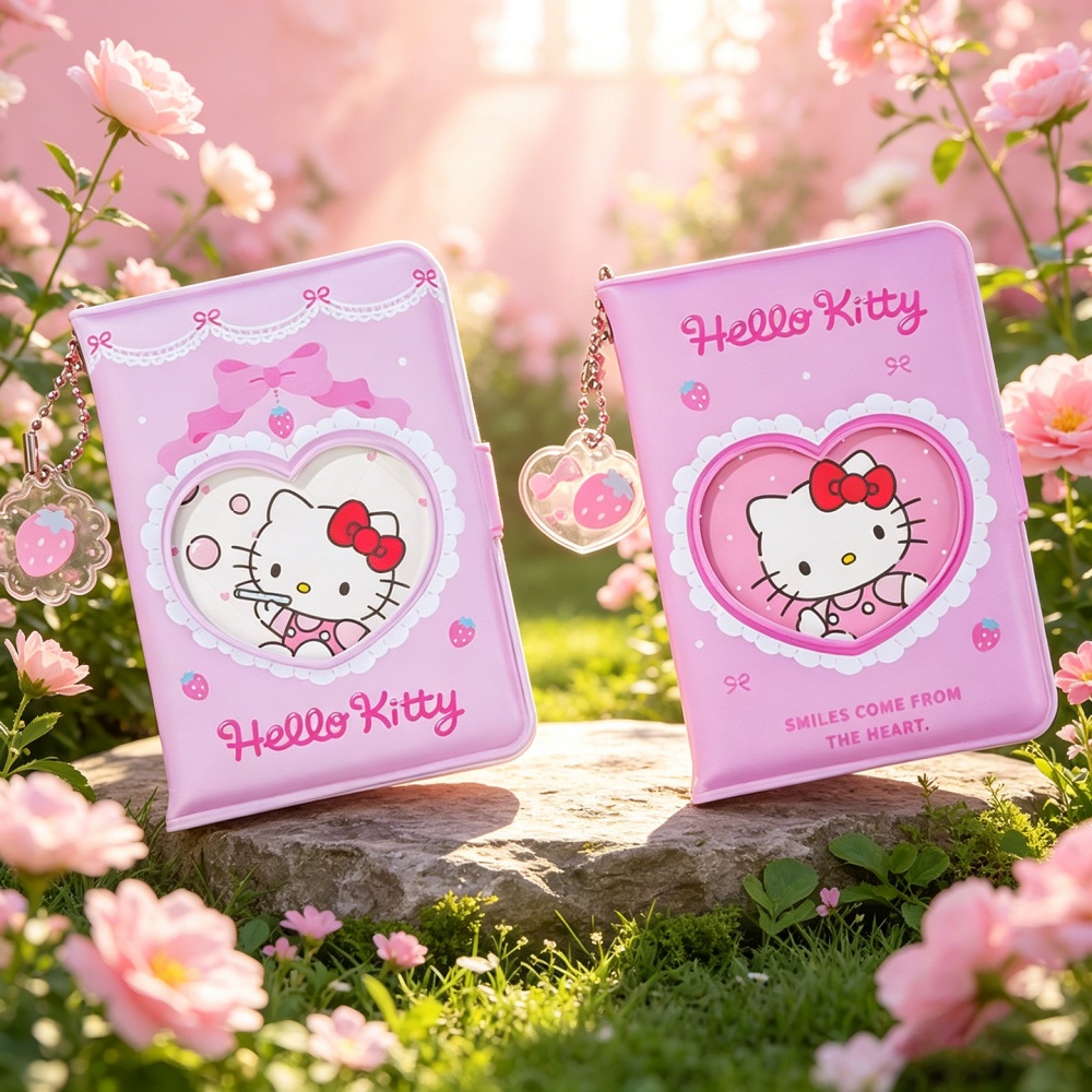 Genuine Hello Kitty Pocket Not - Travel Notebook Journal ulasan dan harga