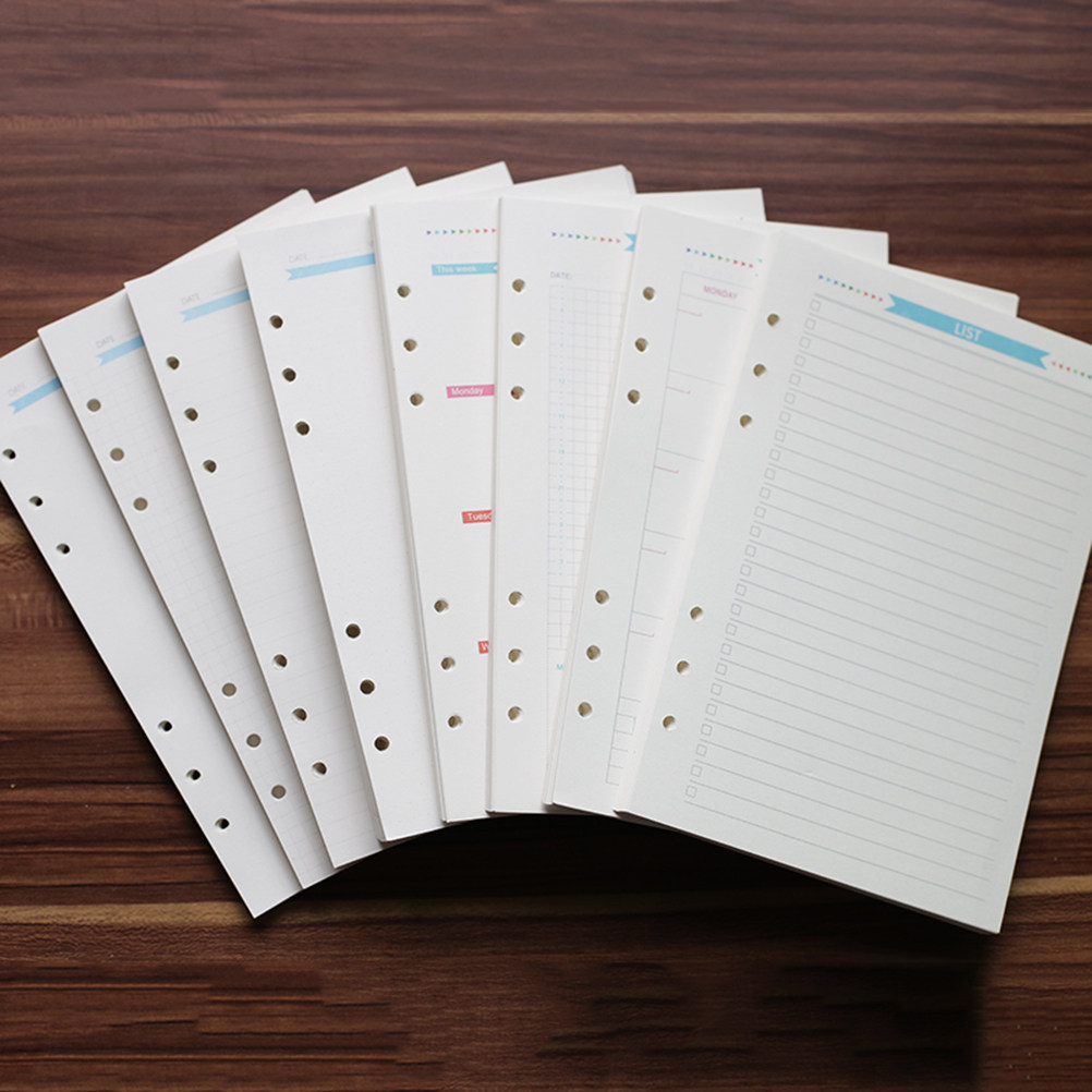 40 Sheets A6 6-Hole Binder Ref - Travel Notebook Journal ulasan dan harga