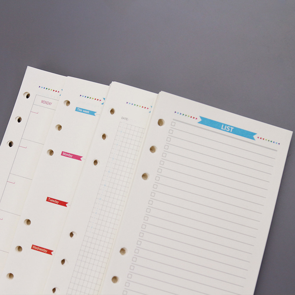 40 Sheets A6 6-Hole Binder Ref - Travel Notebook Journal ulasan dan harga