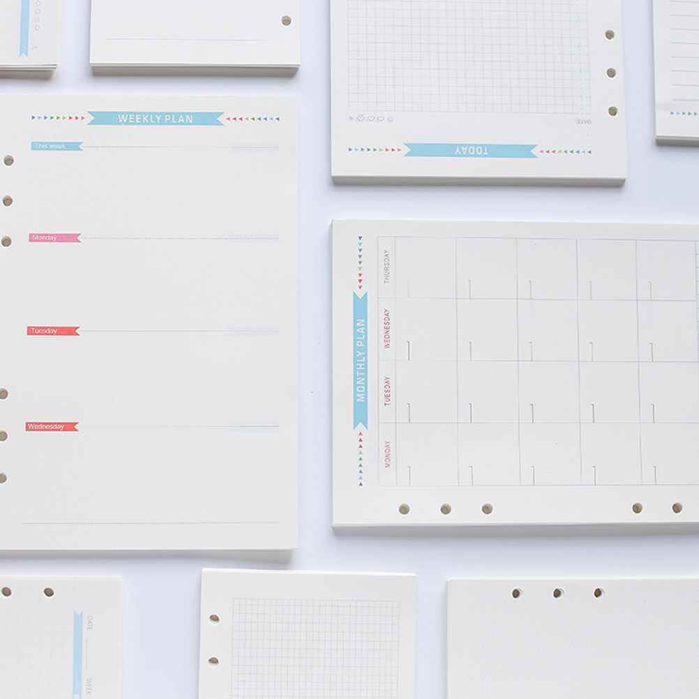 40 Sheets A6 6-Hole Binder Ref - Travel Notebook Journal ulasan dan harga