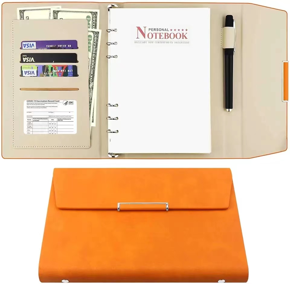 New Binder Notebook Pu Leather - Travel Notebook Journal ulasan dan harga