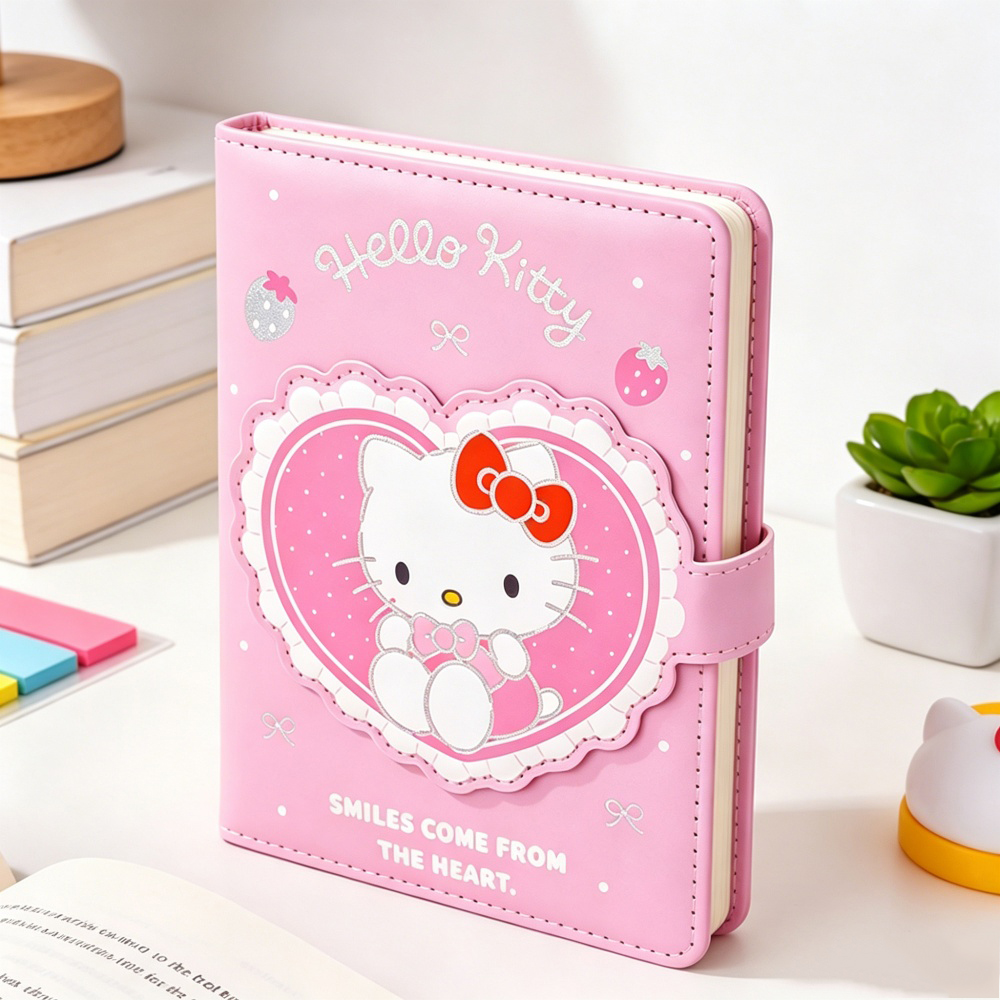 Genuine Sanrio Hello Kitty A5  - Travel Notebook Journal ulasan dan harga