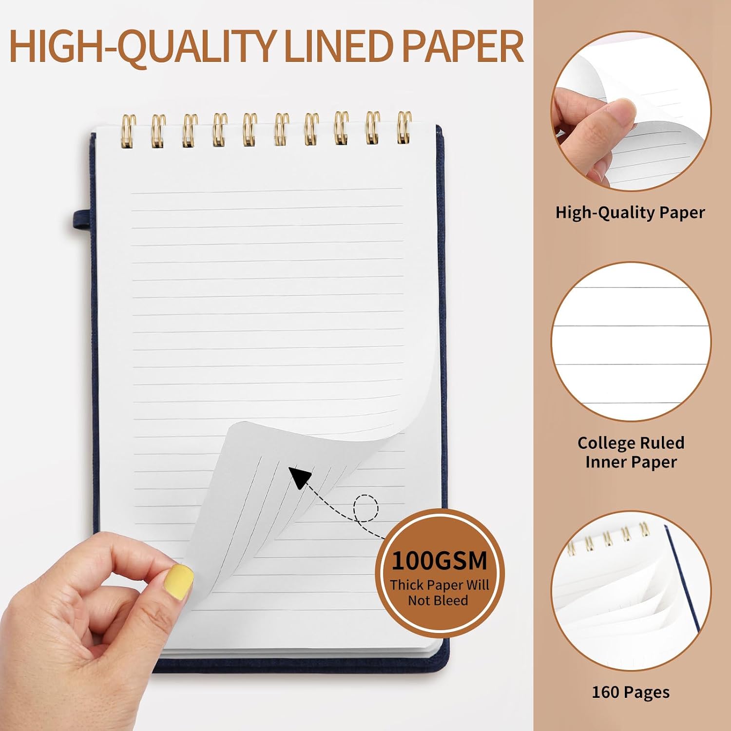 A5 Top Spiral Notebook Hardcov - Travel Notebook Journal ulasan dan harga