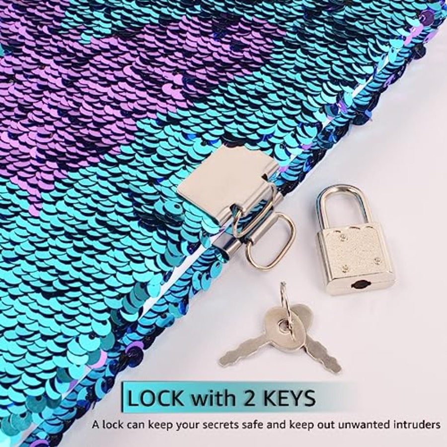 Magic Reversible Sequin Notebo - Travel Notebook Journal ulasan dan harga