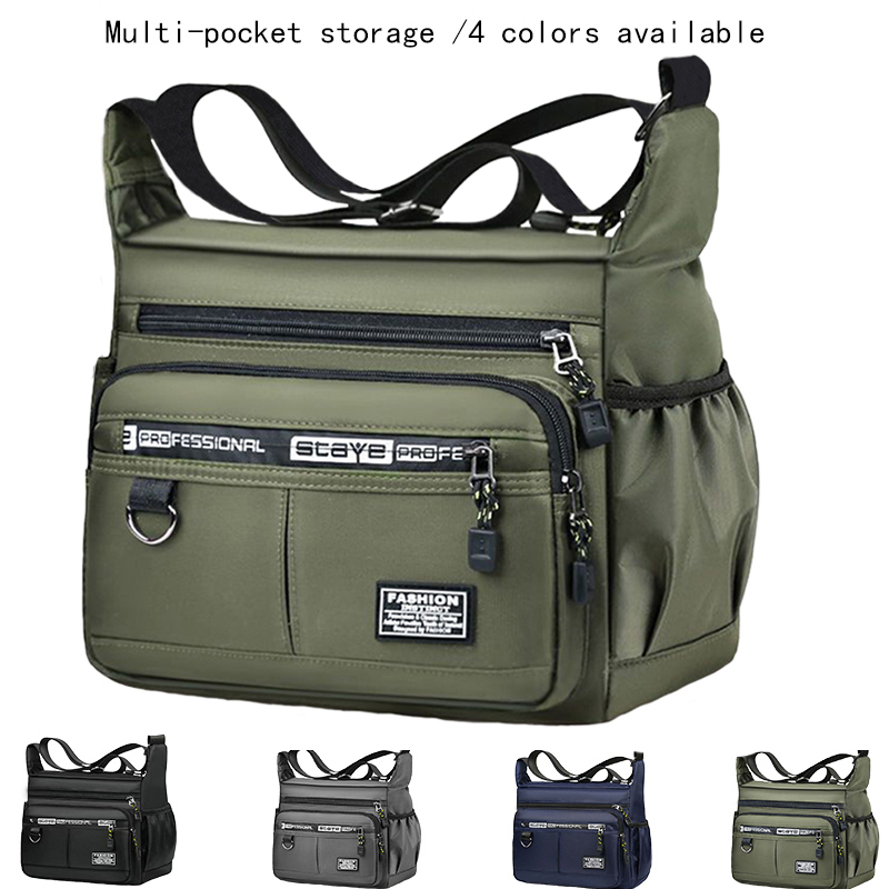 Men's Business Crossbody Bag w - Travel Accessories Tech ulasan dan harga