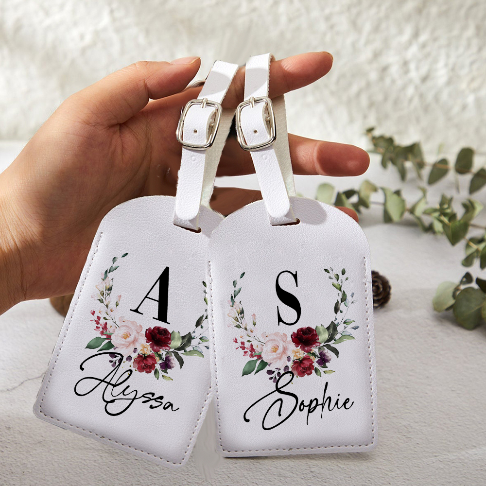 Personalised Pu Leather Luggag - Luggage Tag Leather ulasan dan harga