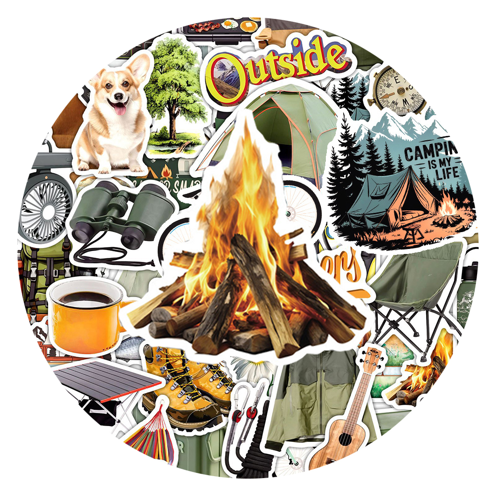 10/30/50pcs Outdoor Camping Hi - Travel Notebook Journal ulasan dan harga