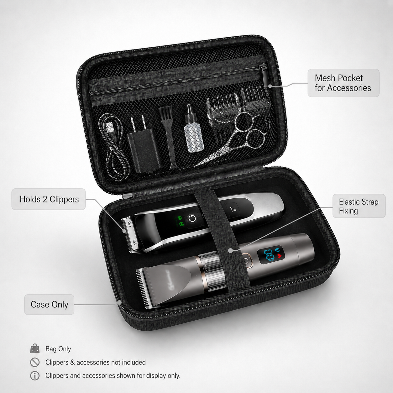 Hair Clipper Case for Wahl And - Travel Router Accessories ulasan dan harga