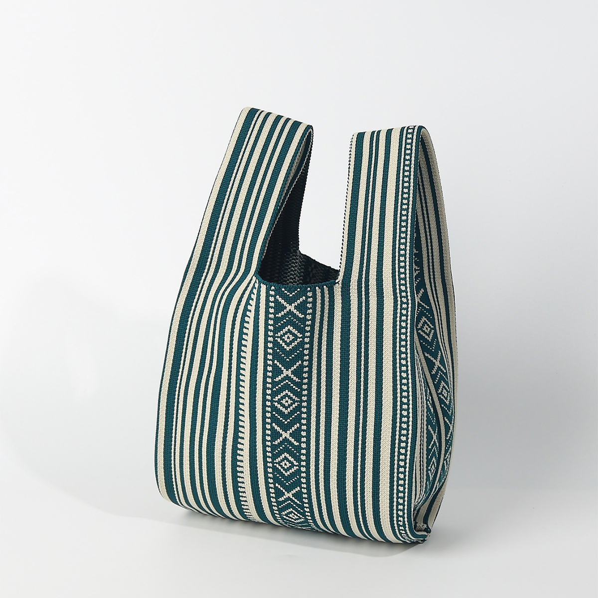 Line Pattern Knitted Crocheted - Travel Accessories Tech ulasan dan harga