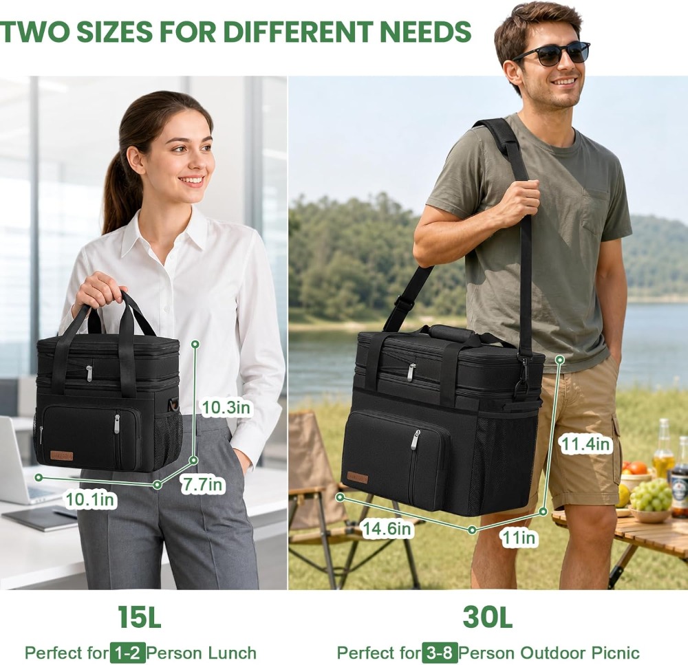 Double Deck Leakproof Insulate - Travel Accessories Tech ulasan dan harga