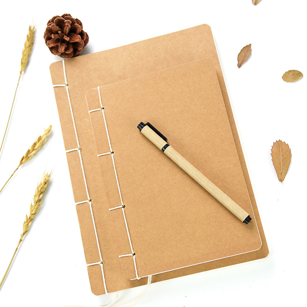 1Pcs A5 Retro Kraft Paper Note - Travel Notebook Journal ulasan dan harga