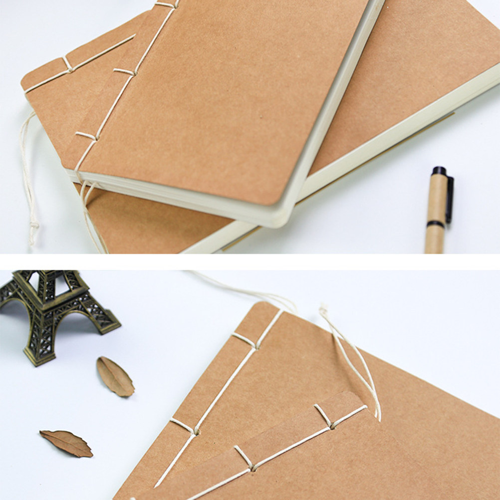 1Pcs A5 Retro Kraft Paper Note - Travel Notebook Journal ulasan dan harga