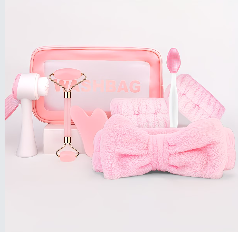 8-Piece Light Luxury Facial Ca - Travel Router Accessories ulasan dan harga
