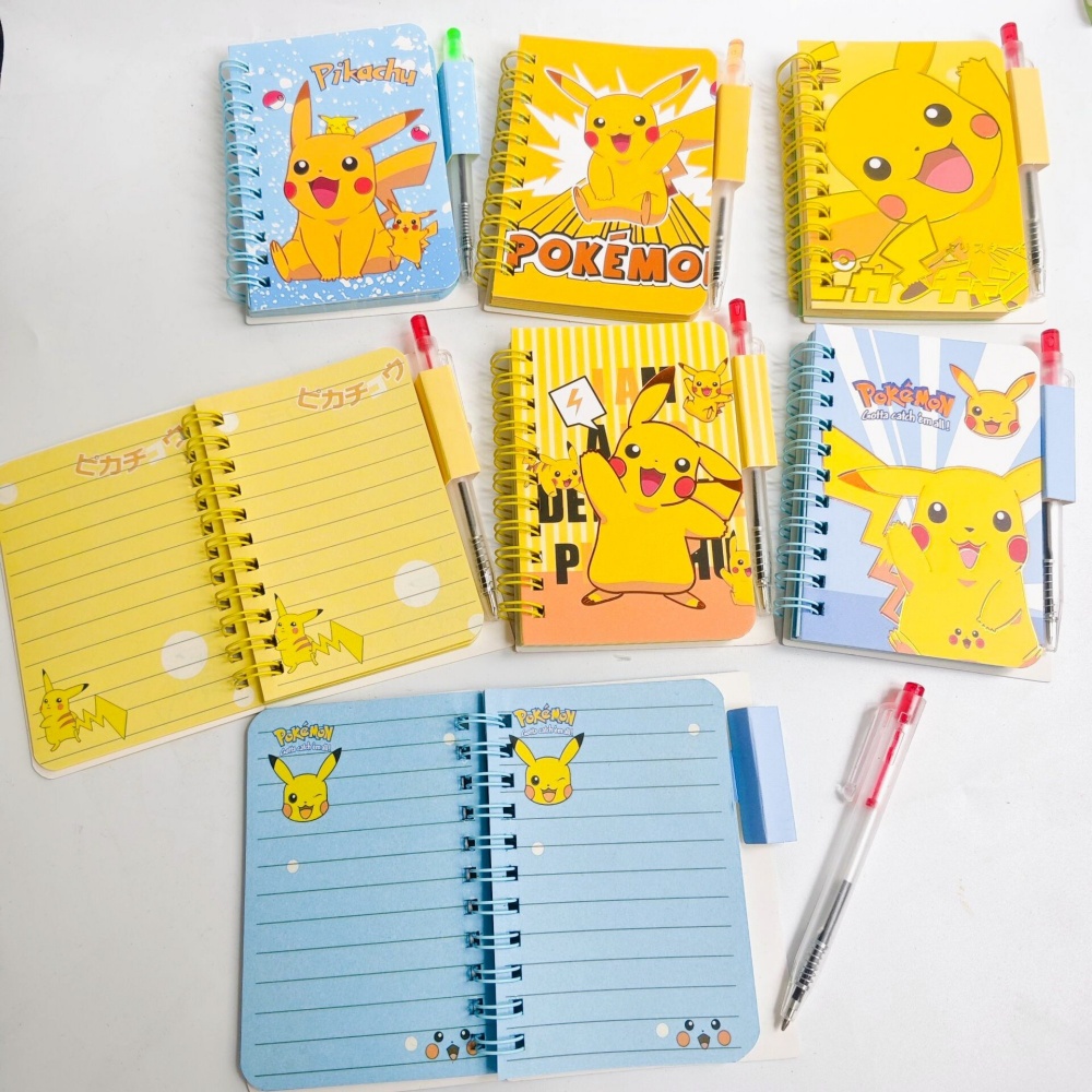 Kawaii Pokemon A7 Wirebound No - Travel Notebook Journal ulasan dan harga
