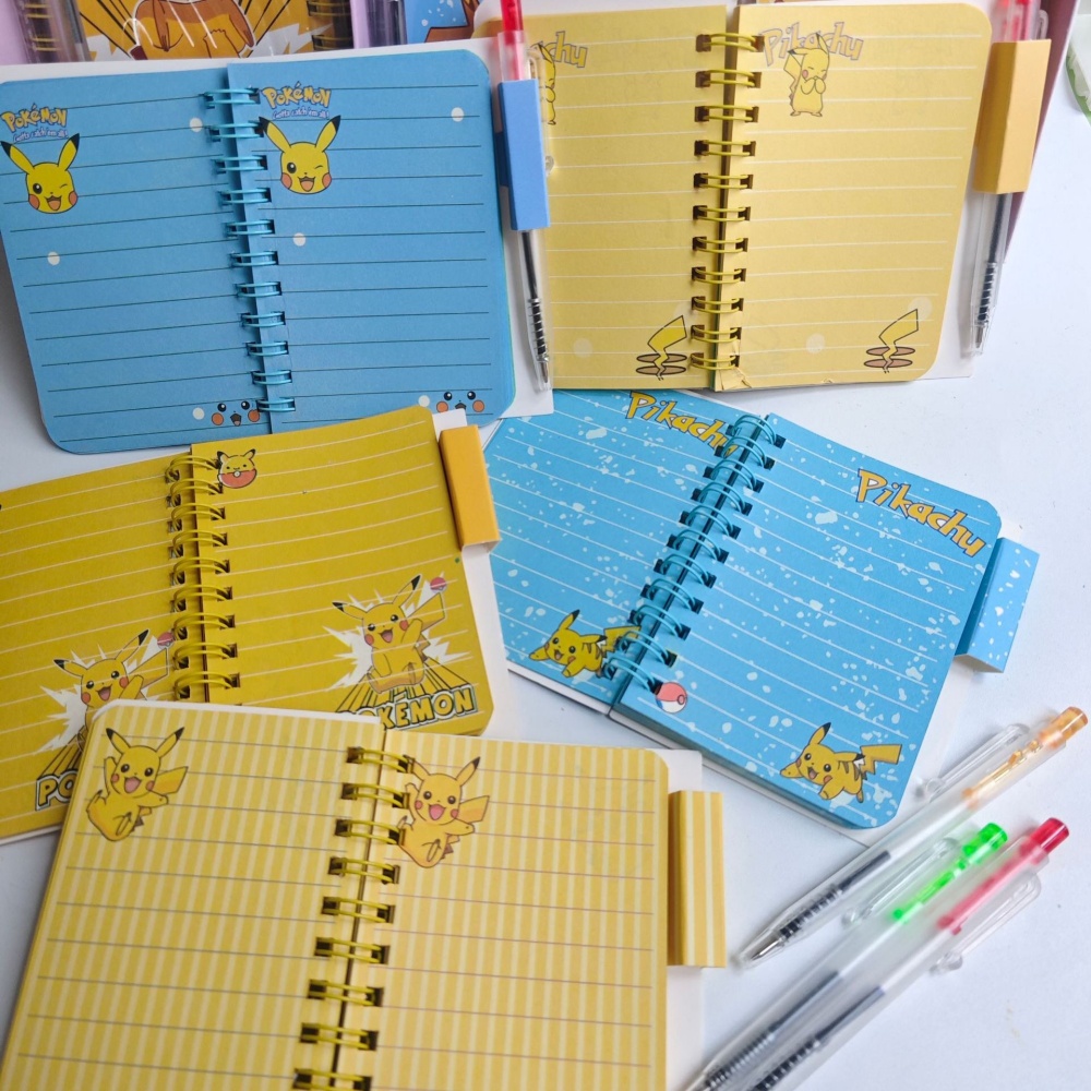 Kawaii Pokemon A7 Wirebound No - Travel Notebook Journal ulasan dan harga