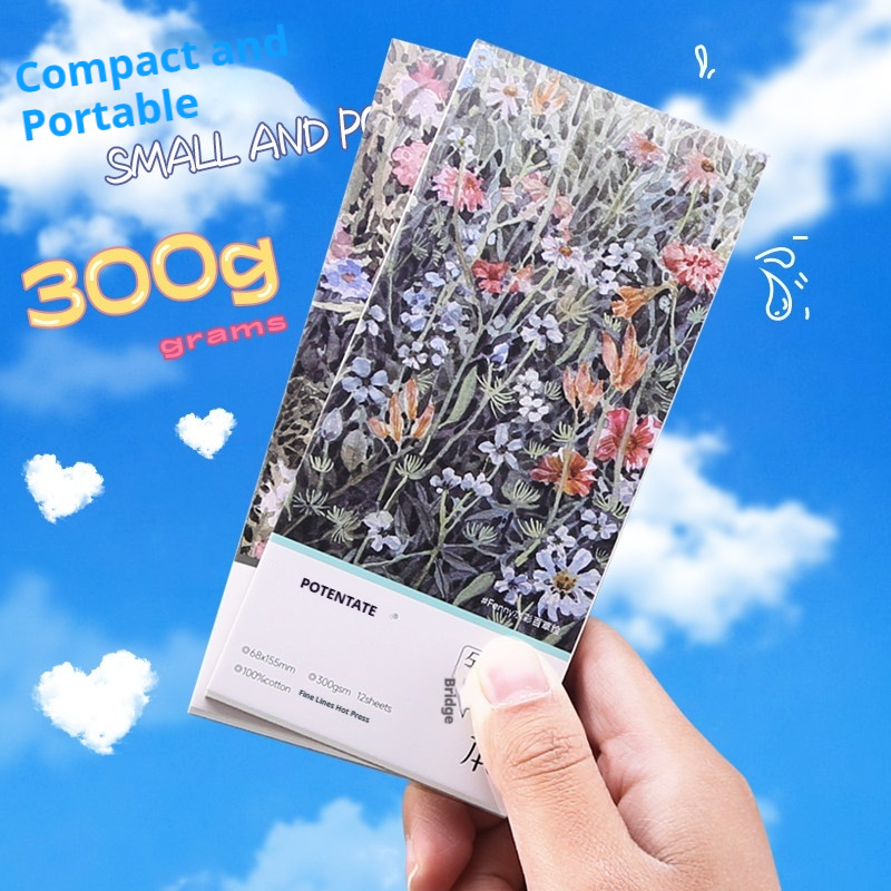 POTENTATE Mini Portable Waterc - Travel Notebook Journal ulasan dan harga